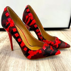 Red army pumps